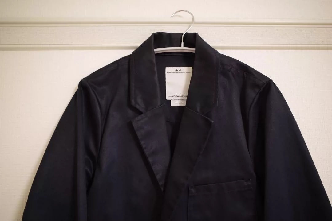 visvim ACADEMIA BLAZER JACKET NAVY