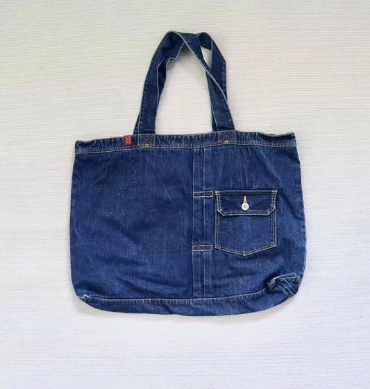 Visvim Spot Dry Denim Tote?L? dry