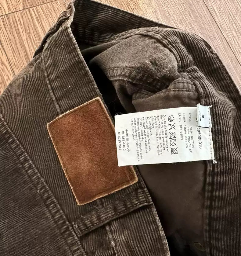 VISVIM FLUXUS N.D SLUB?CORDUROY?