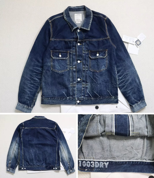 Visvim 101 Jkt Dry Dmgd-1003