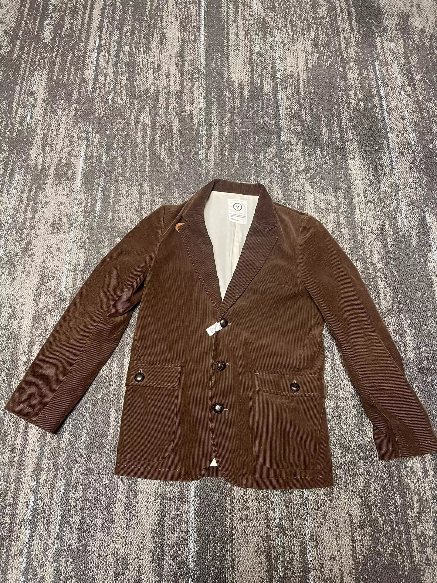 visvim corduroy suit