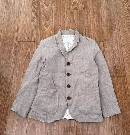 VISVIM AIRMAN BLAZER(COTTON/LINEN)