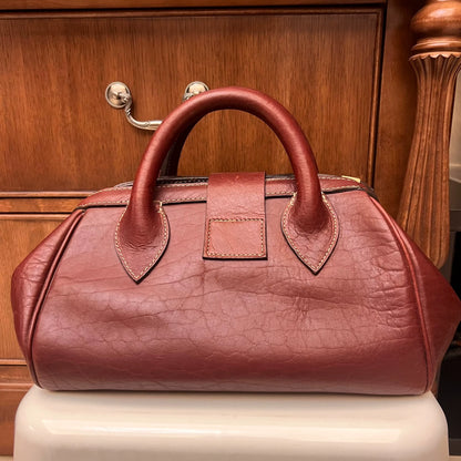 Visvim Burgundy handbag