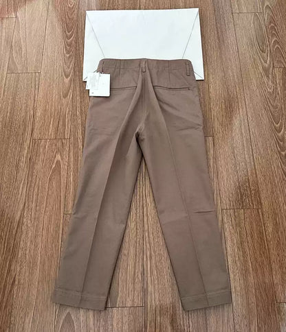 VISVIM HIGH-WATER CHINO HW BB cropped pants