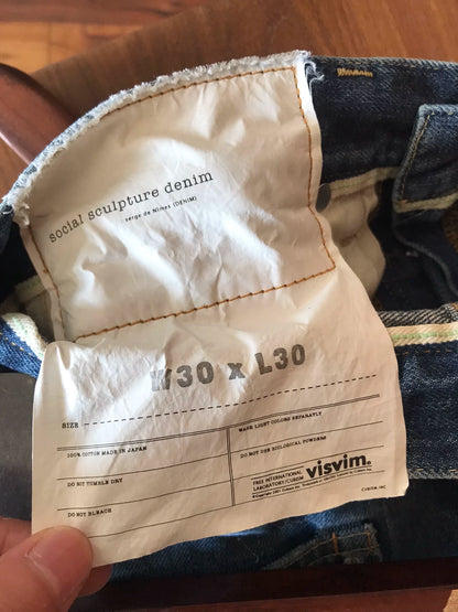 visvim Nakamura Century 01.2d2 w30l30