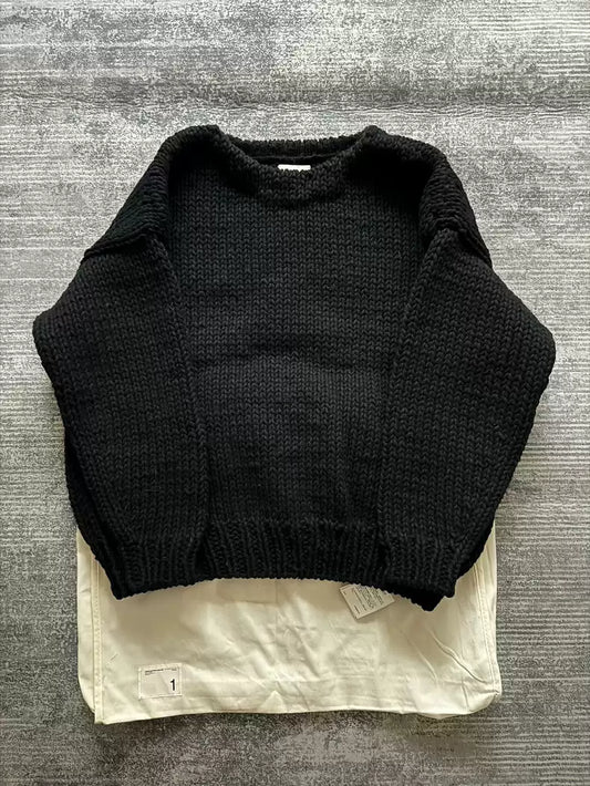 VISVIM 22AW AMPLUS BOATNECK HAND·KNIT