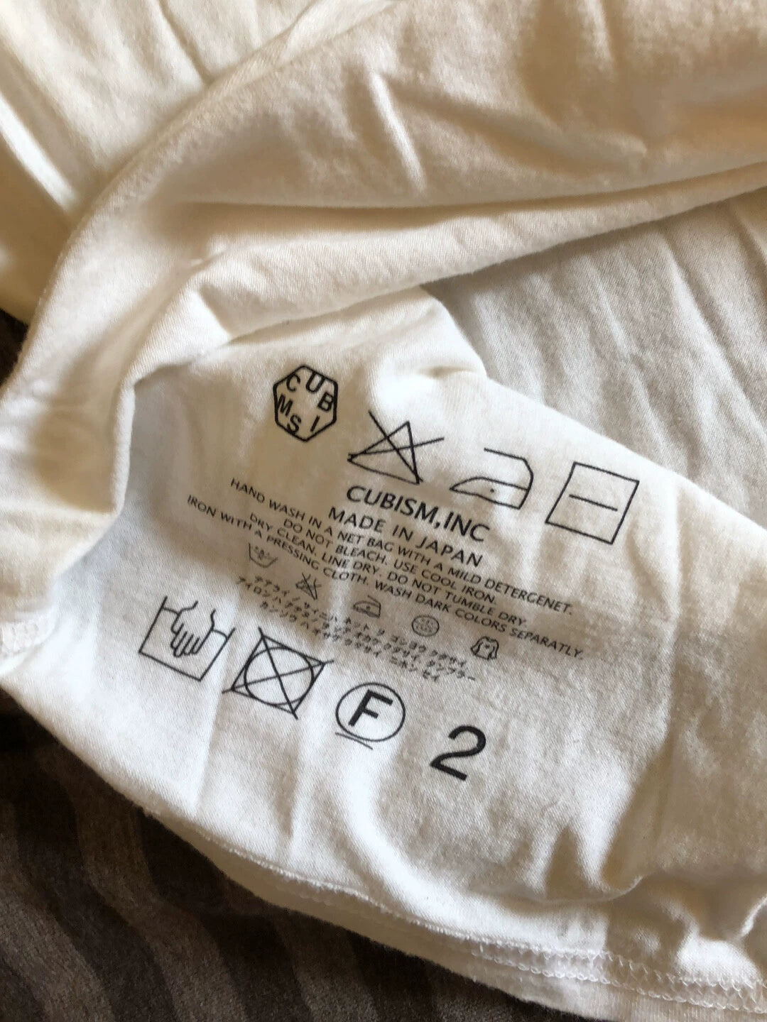 VISVIM12AW ANTIQUE TEE