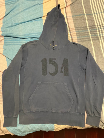 visvim blue dye hoodie