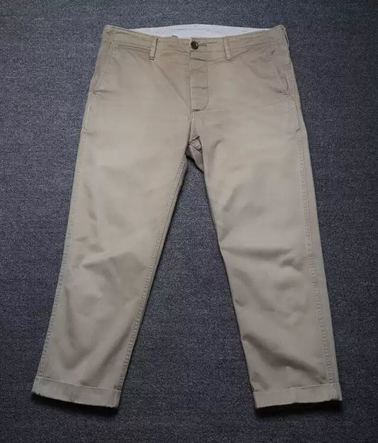 visvim chino high-water nine-point slacks