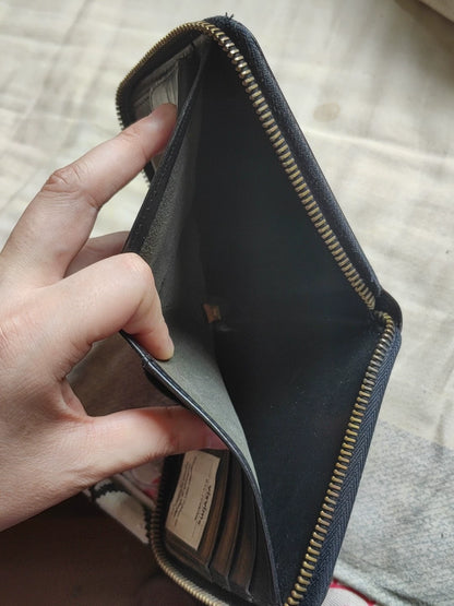 visvim veggie lamb bi-fold wallet