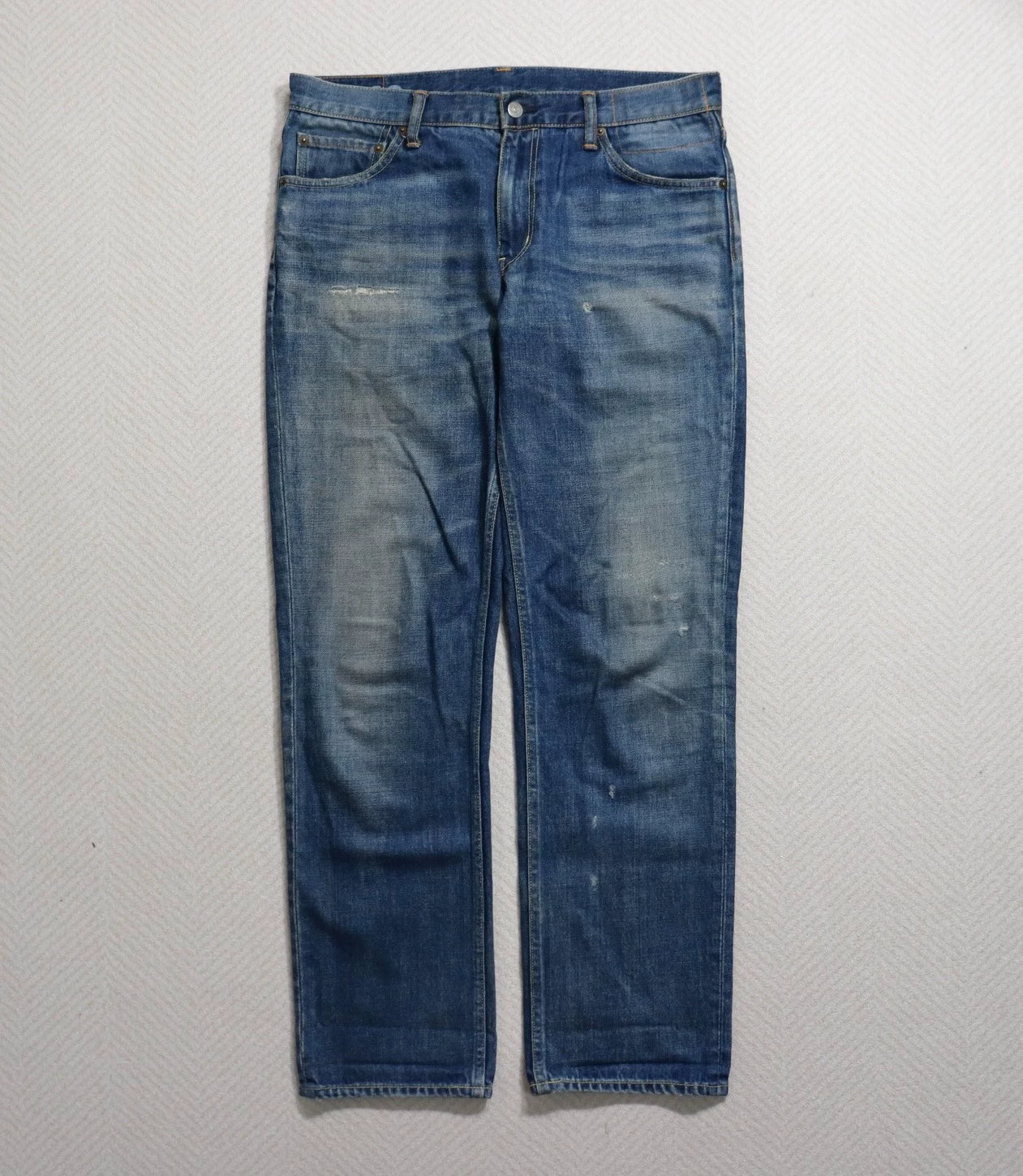 Visvim 17ss 03D12 washed jeans.