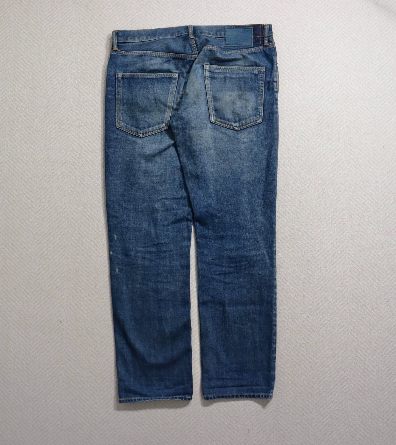 Visvim 17ss 03D12 washed jeans.