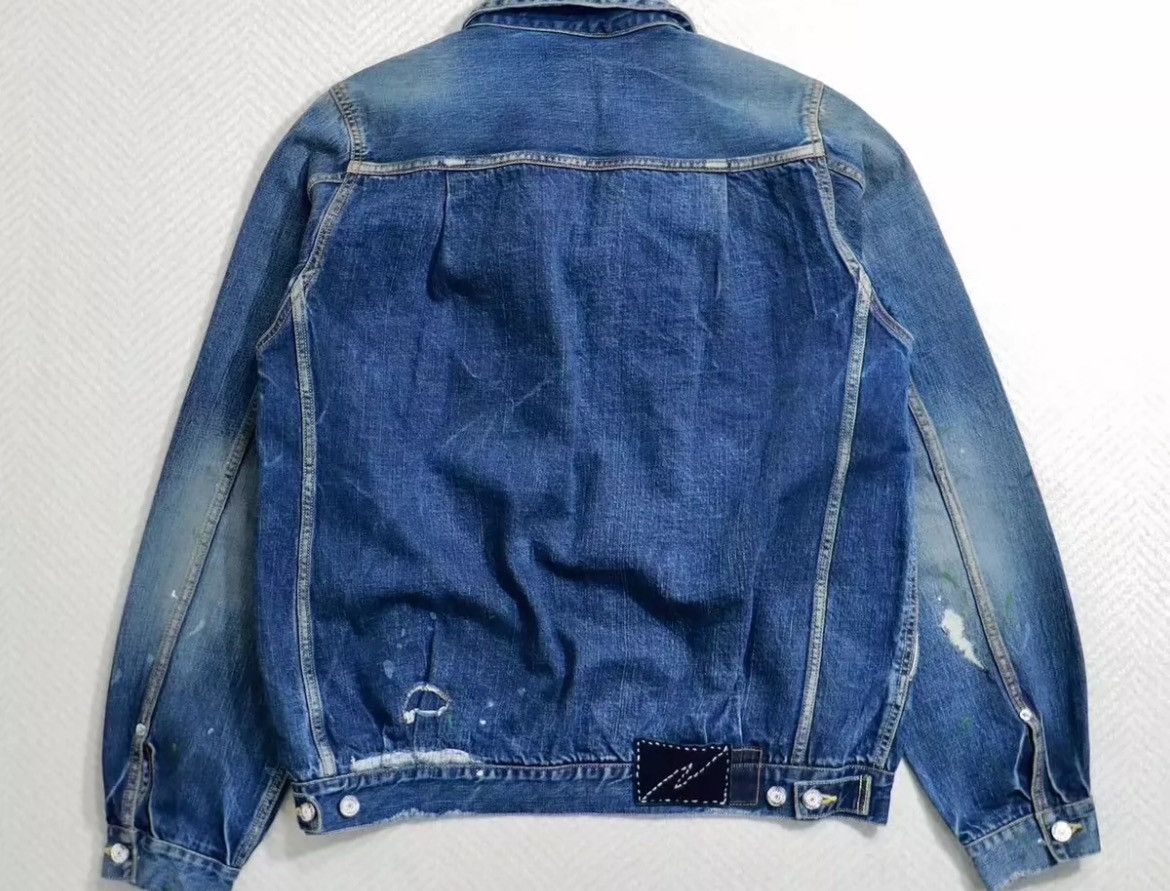 Visvim Dry5 101 JKT destroys denim jacket - DMC