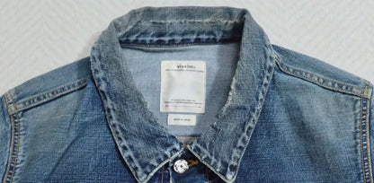 Visvim Dry5 101 JKT destroys denim jacket - DMC