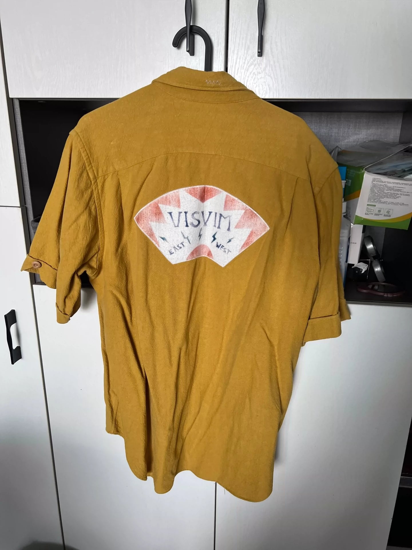 VISVIM mustard shirt