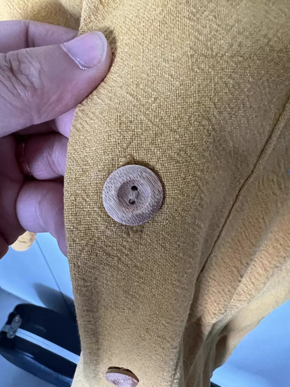 VISVIM mustard shirt