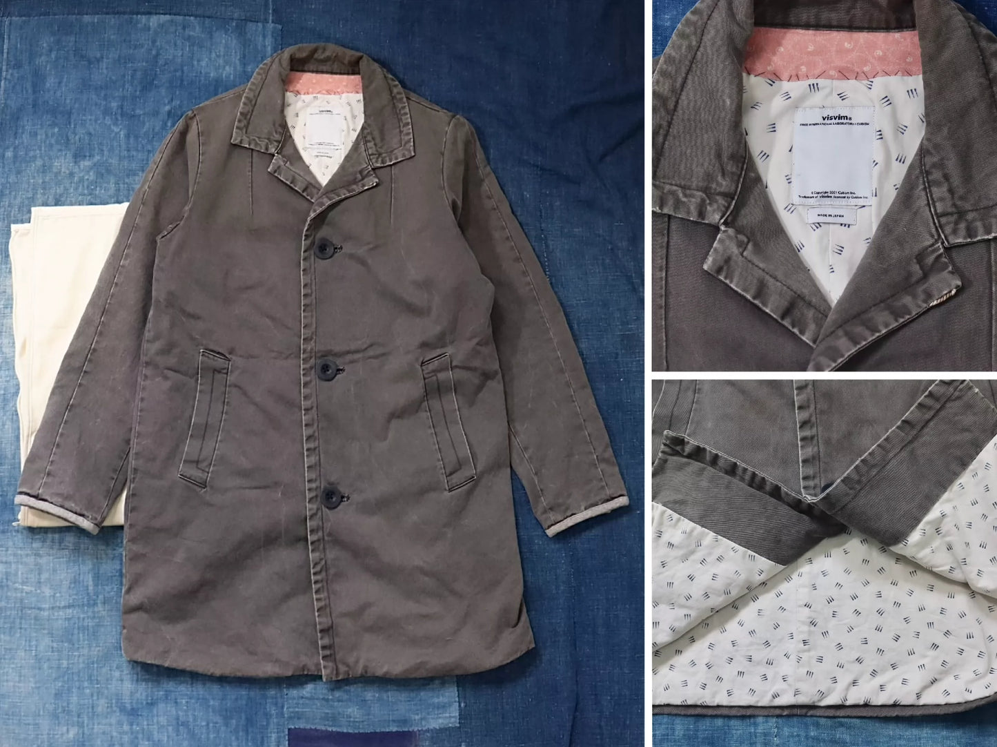 Visvim 14ss Mies Coat Dmgd