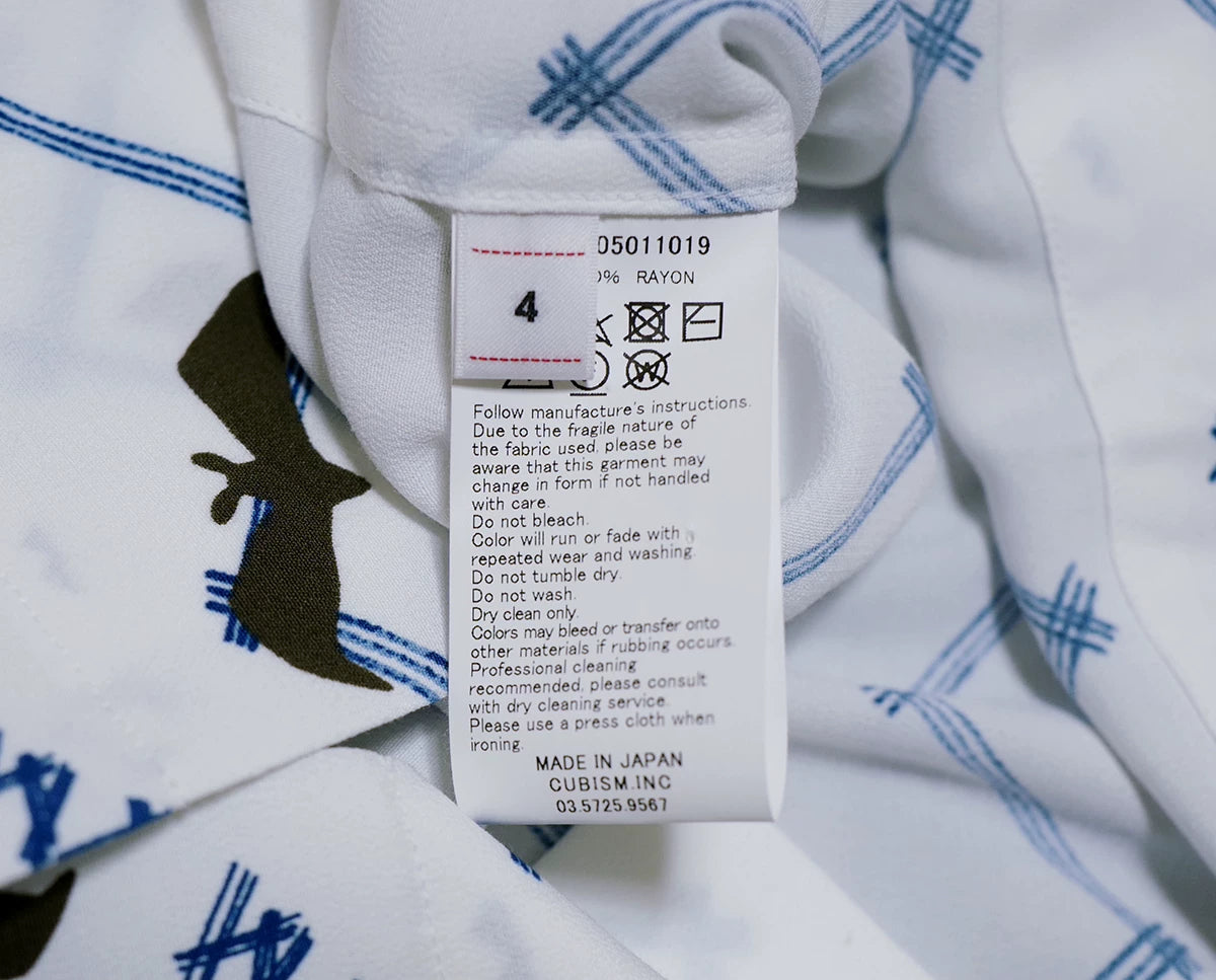 Visvim copa shirt bats