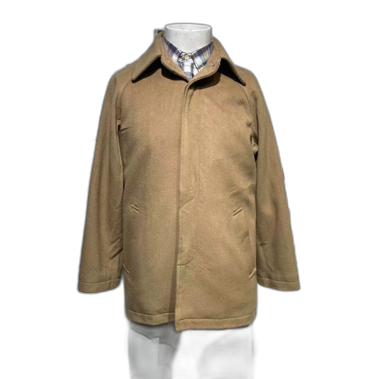 Vintage Dior Camel Wool Coat for Men