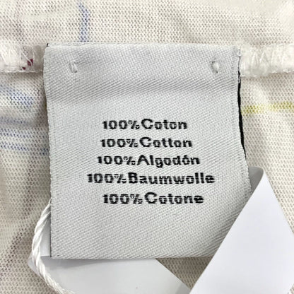 Hermes White Horse Print Cotton T-Shirt