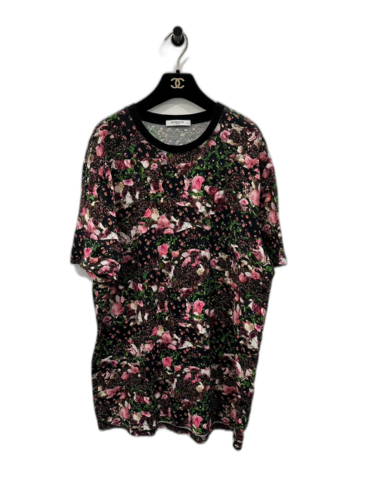 Givenchy Floral Print Short Sleeve Tee