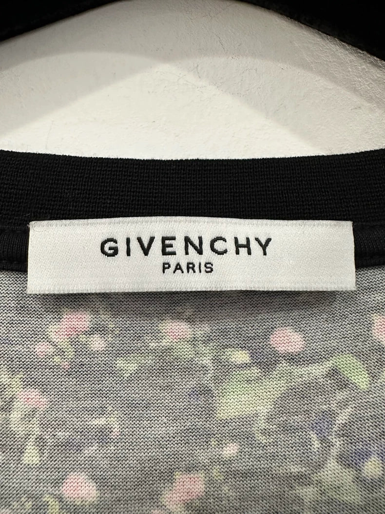 Givenchy Floral Print Short Sleeve Tee