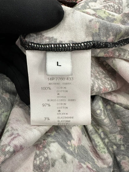 Givenchy Floral Print Short Sleeve Tee