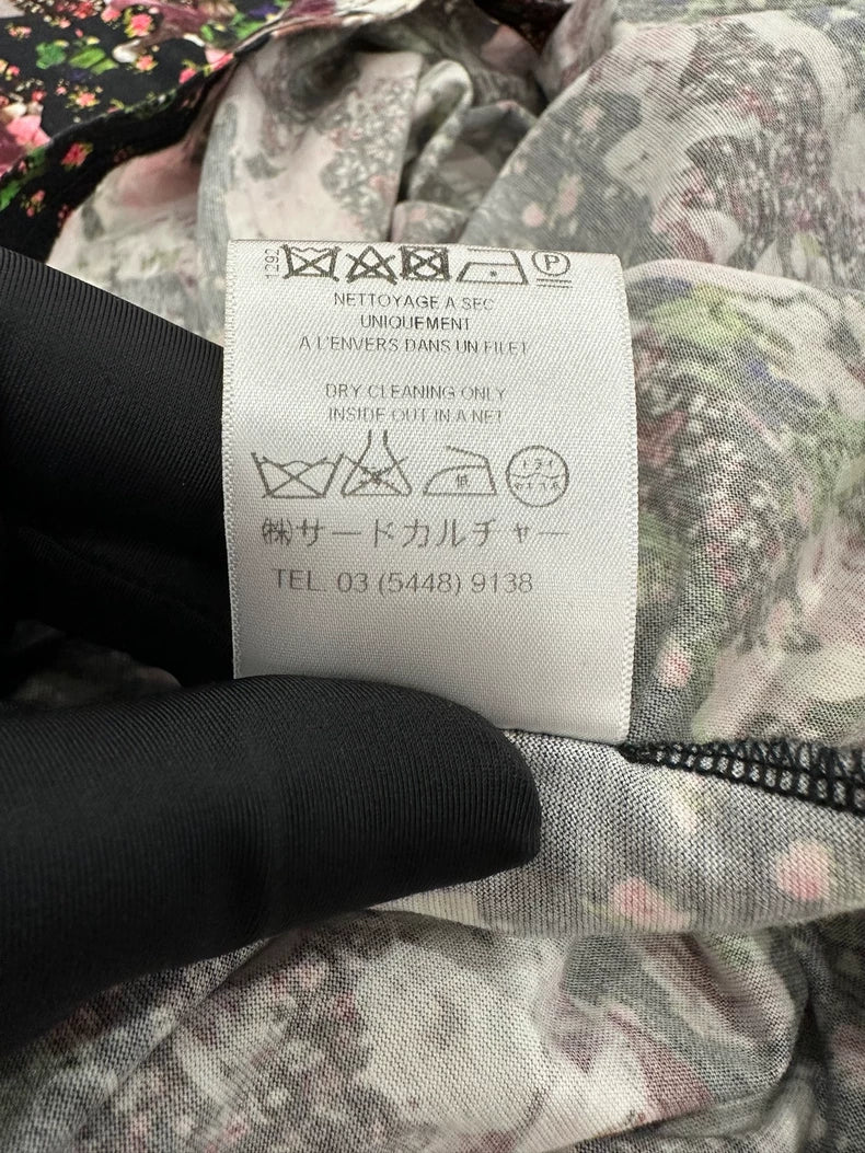 Givenchy Floral Print Short Sleeve Tee