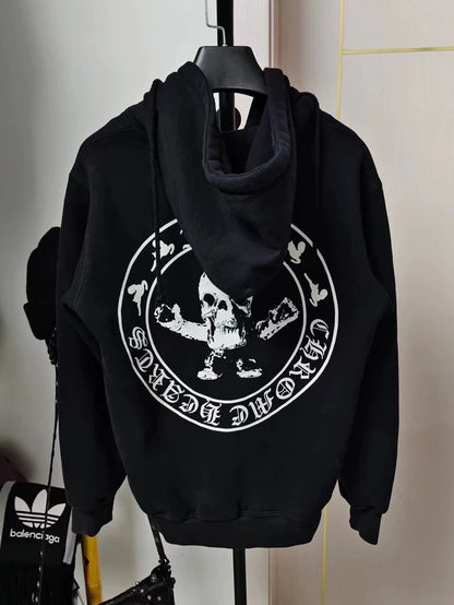 Chrome Hearts Thick Waffle Zip-up Jacket