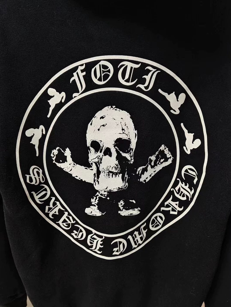 Chrome Hearts Thick Waffle Zip-up Jacket