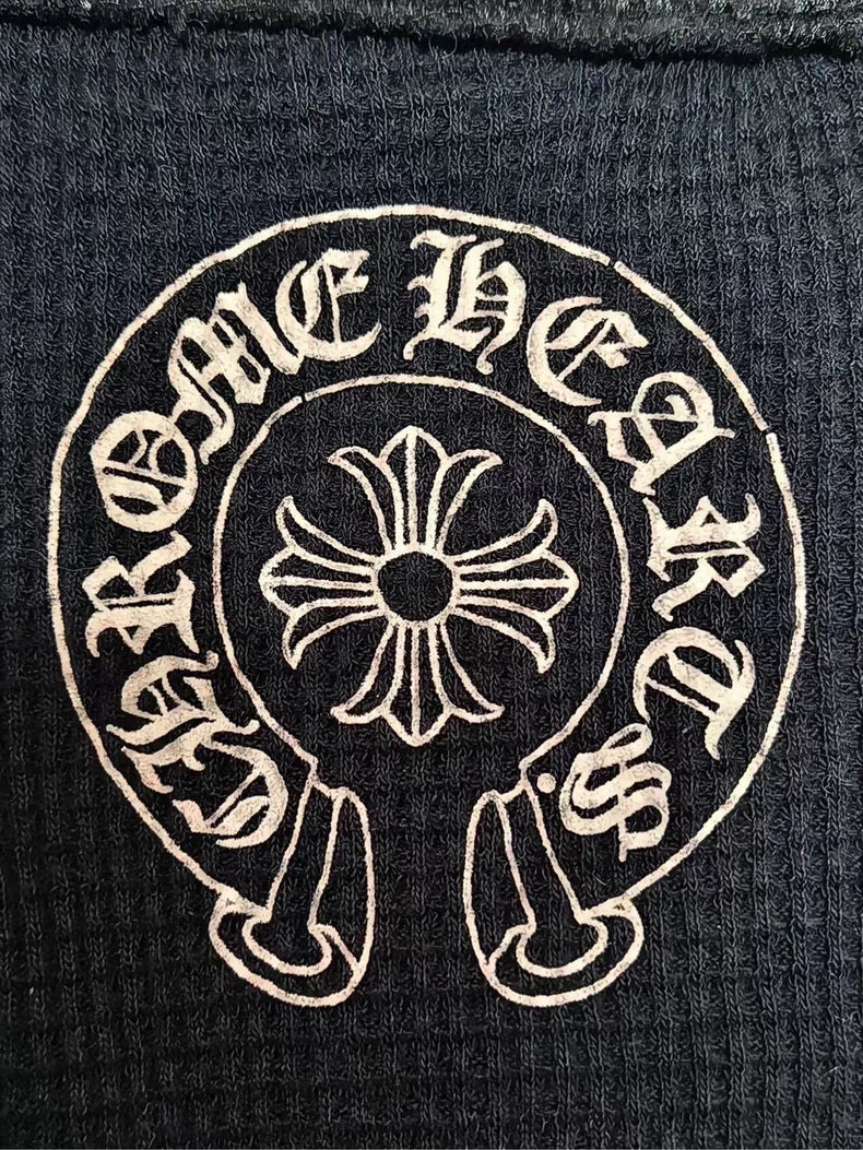 Chrome Hearts Thick Waffle Zip-up Jacket