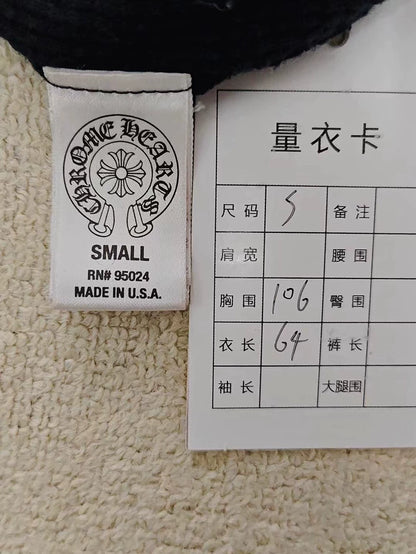 Chrome Hearts Thick Waffle Zip-up Jacket