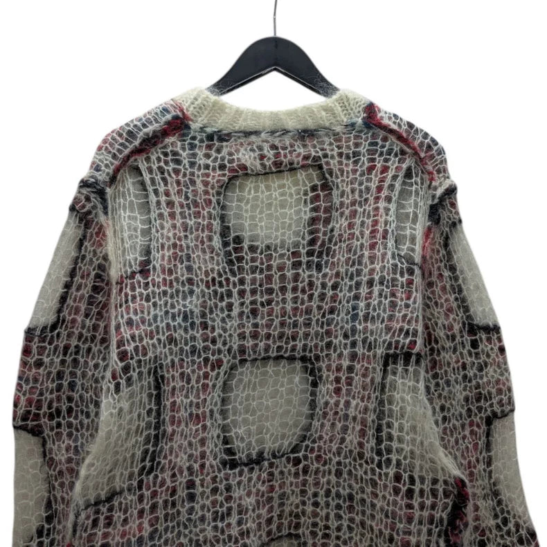 COMME des GARCONS 19aw Mesh Knit Sweater