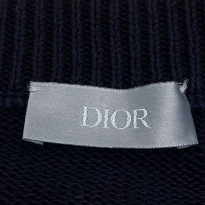 Dior Black Logo Knit Pullover Sweater