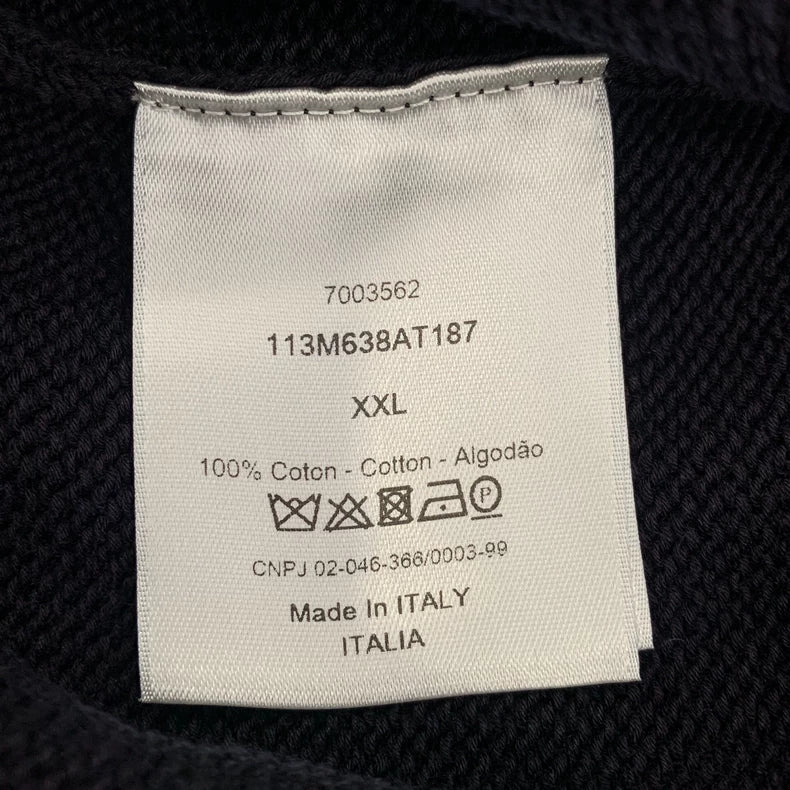 Dior Black Logo Knit Pullover Sweater