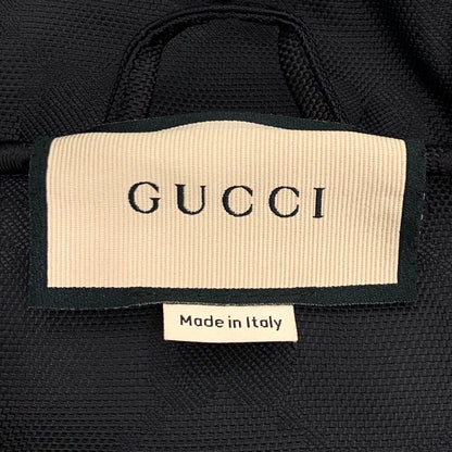 Gucci Logo Hooded Jacket in Navy