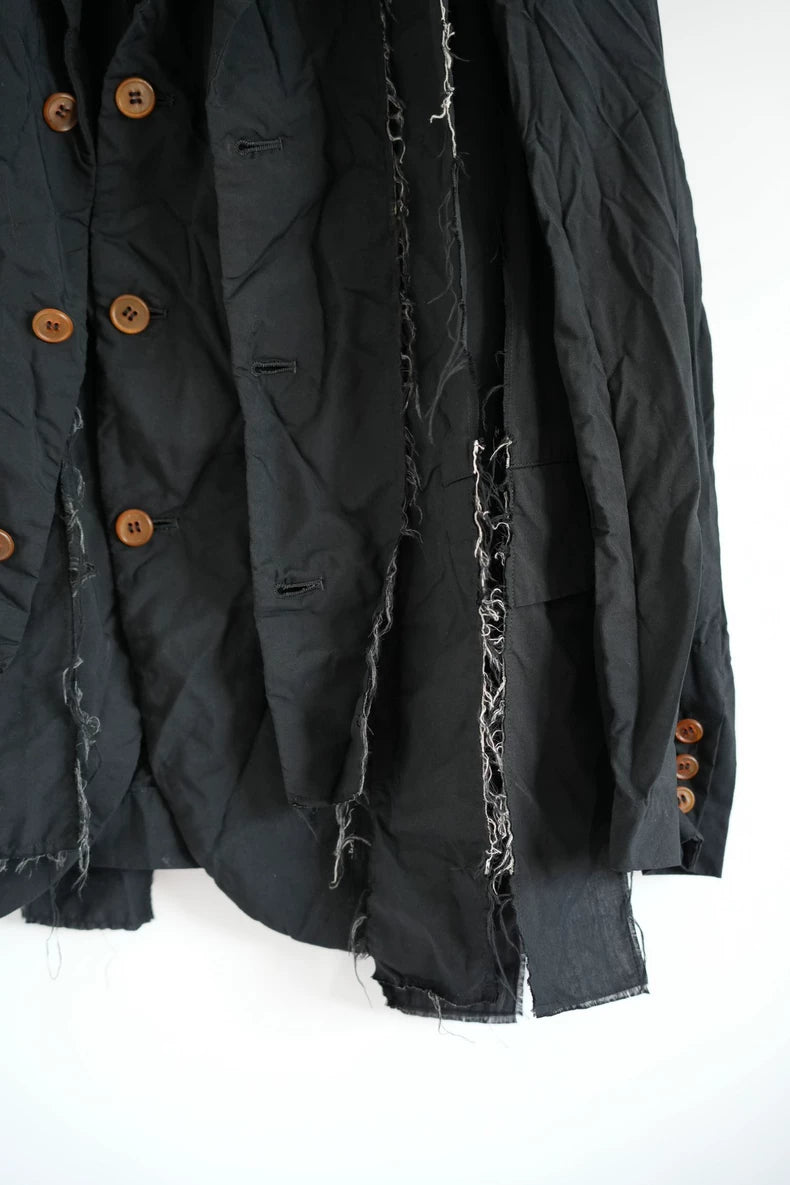 Comme des Garcons Double Ripped Blazer