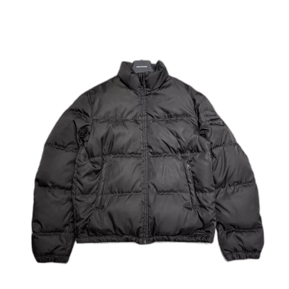 Prada Puffer Jacket with Triangle Logo