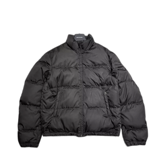 Prada Puffer Jacket with Triangle Logo