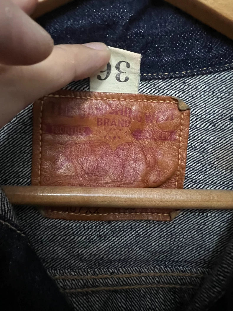 Freewheelers Skeleton Spider Denim Jacket