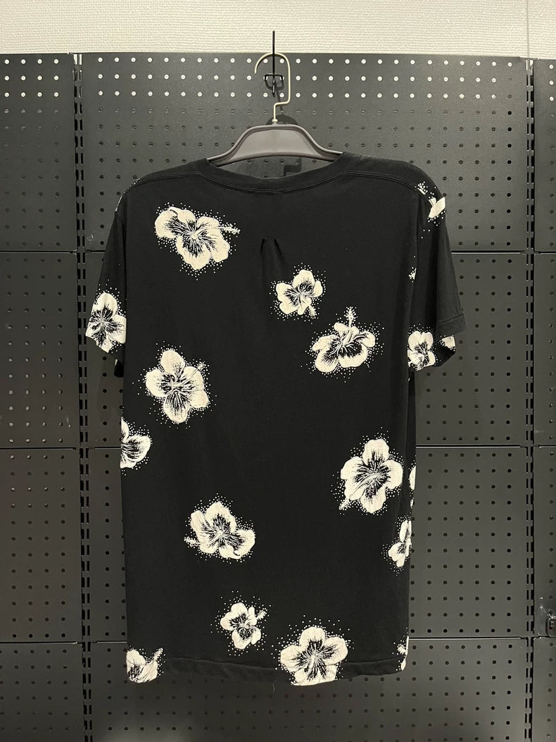 Saint Laurent Floral Short Sleeve T-shirt