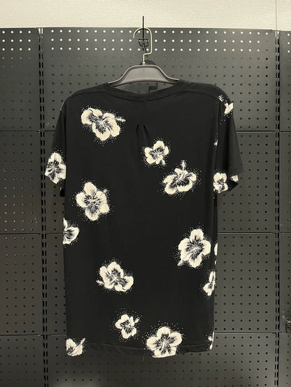 Saint Laurent Floral Short Sleeve T-shirt