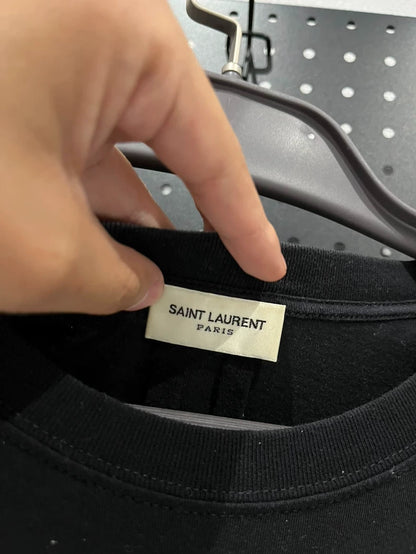 Saint Laurent Floral Short Sleeve T-shirt