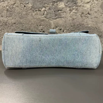 Balenciaga Denim Downtown Bag