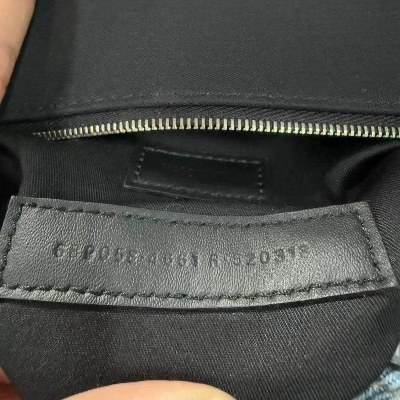 Balenciaga Denim Downtown Bag