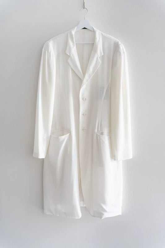 Yohji Yamamoto 97ss Silk Coat