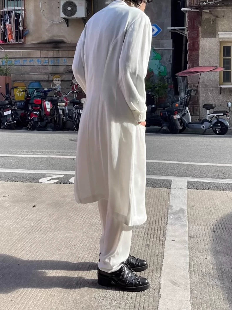 Yohji Yamamoto 97ss Silk Coat