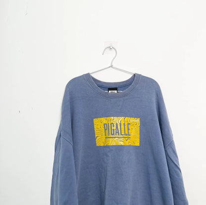 Pigalle Crew Neck Sweatshirt in Blue