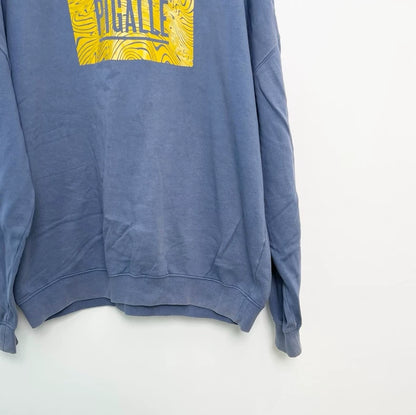 Pigalle Crew Neck Sweatshirt in Blue
