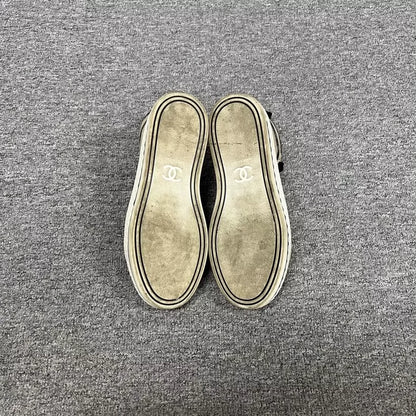 Chanel Canvas Sneakers in Size 37.5